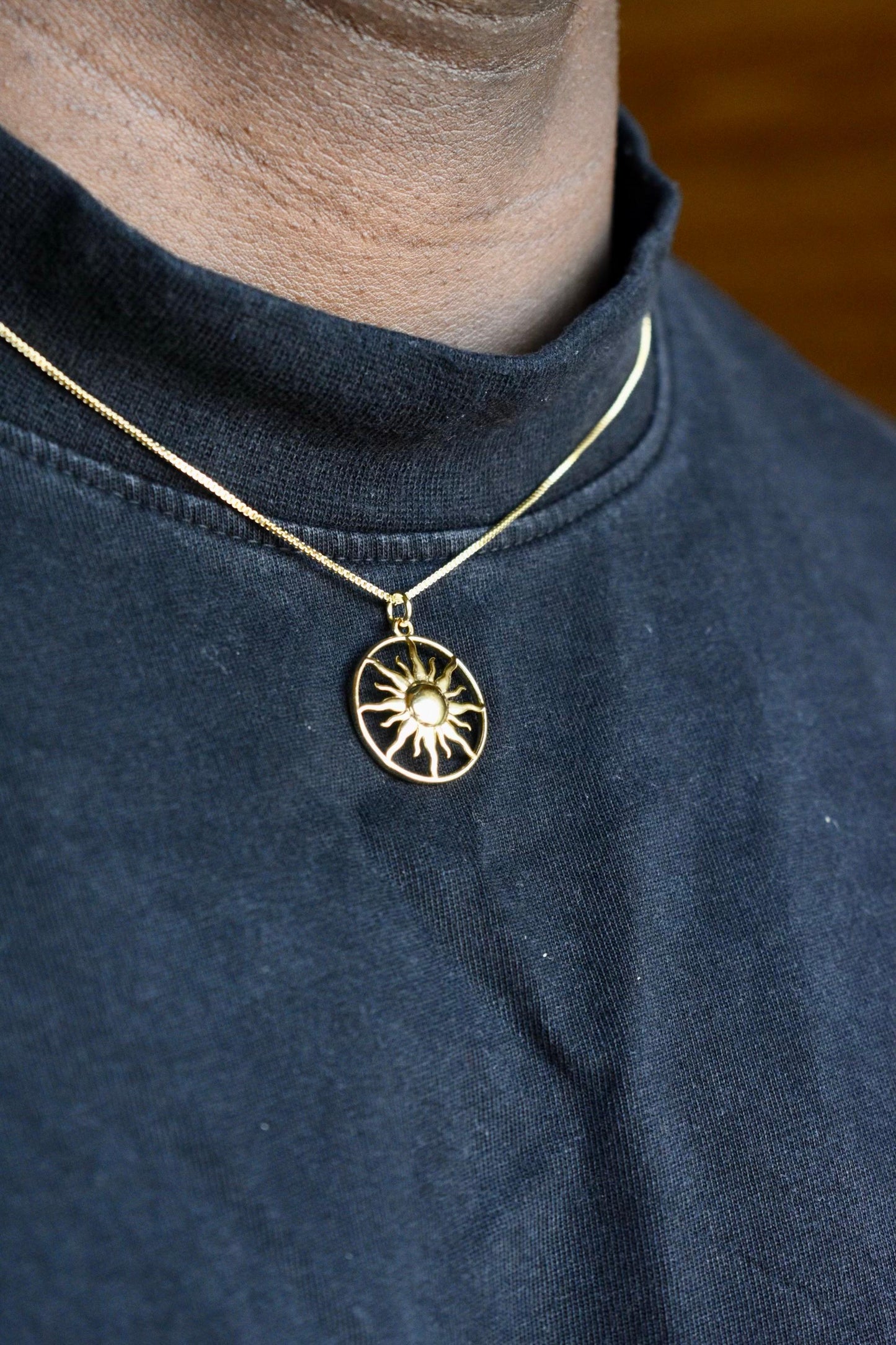 GOLDEN SUN NECKLACE