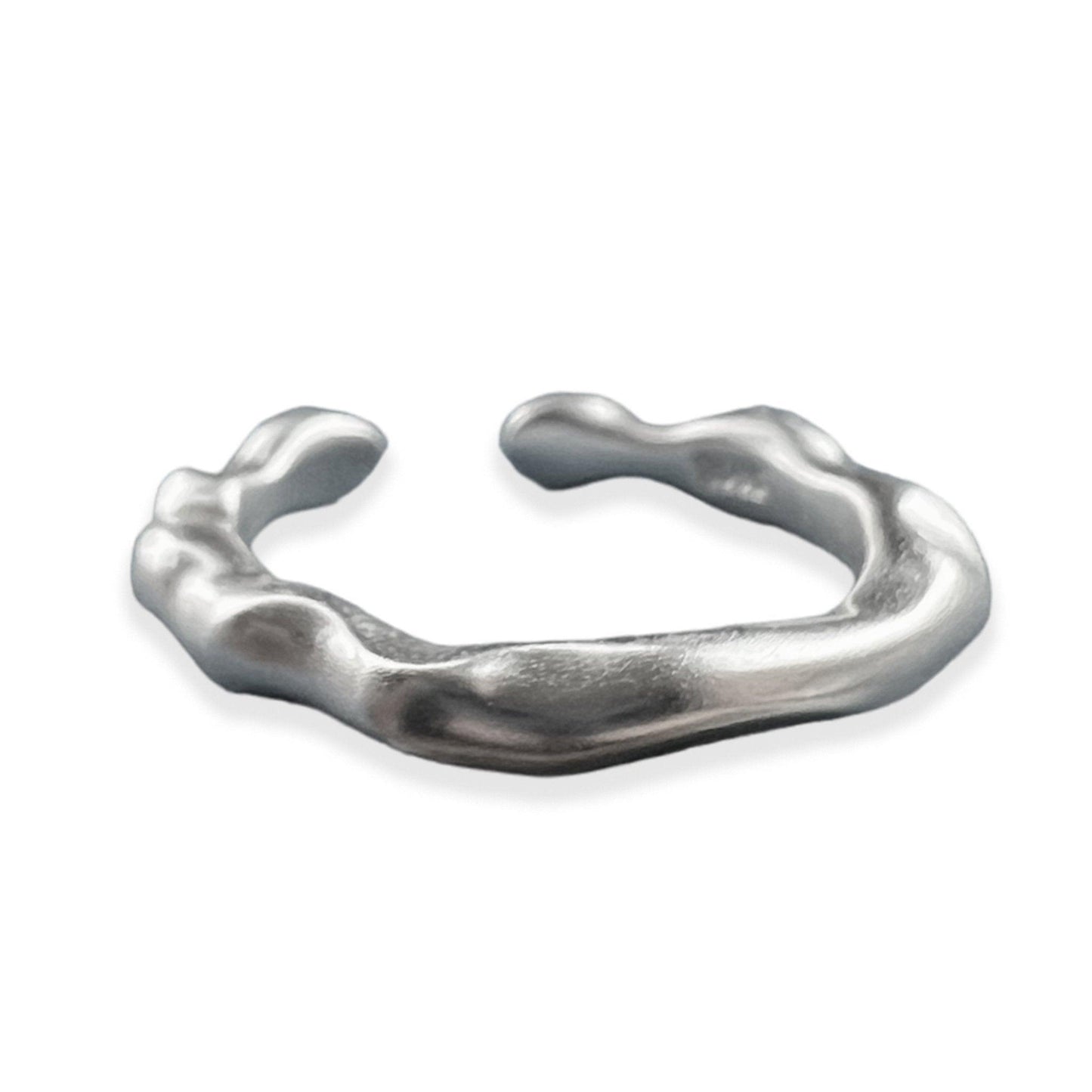 Blob ring in 925 sterling silver - INTENT JEWELRY