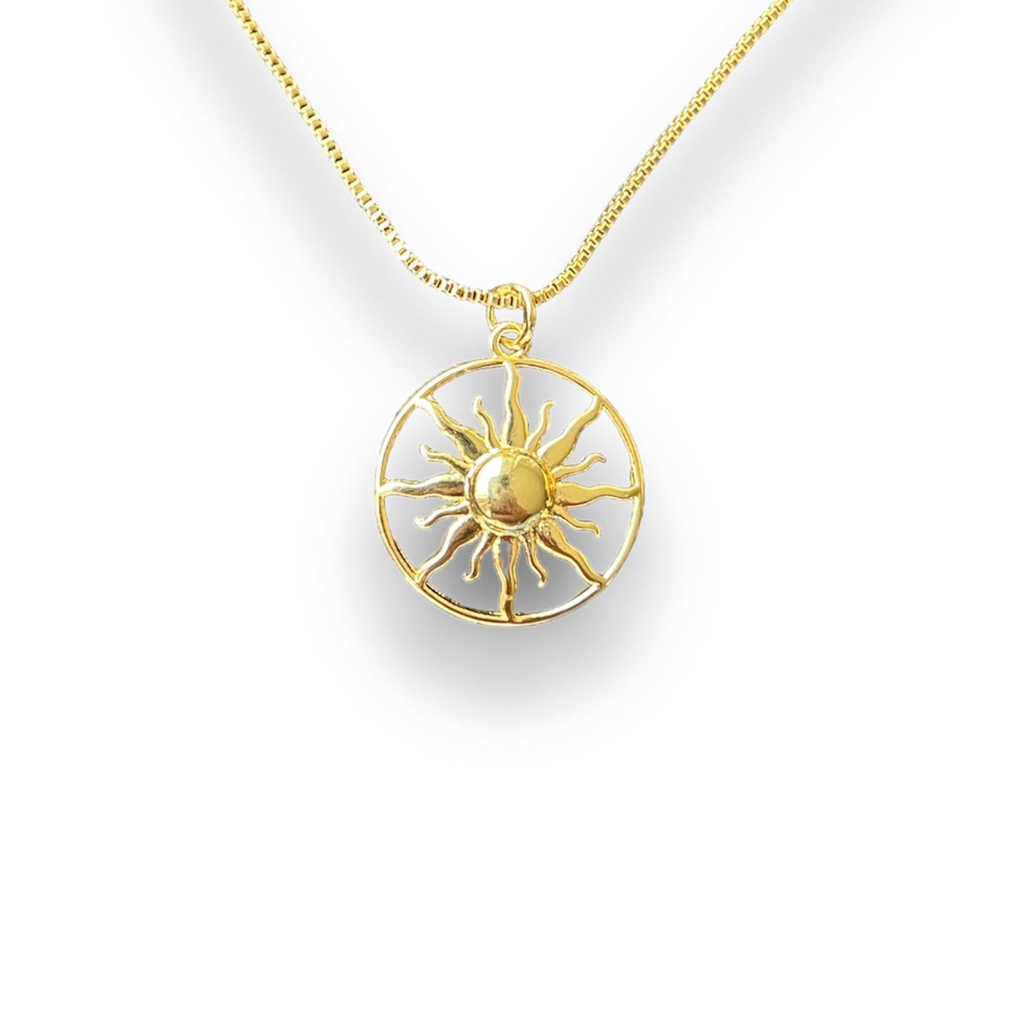 GOLDEN SUN NECKLACE