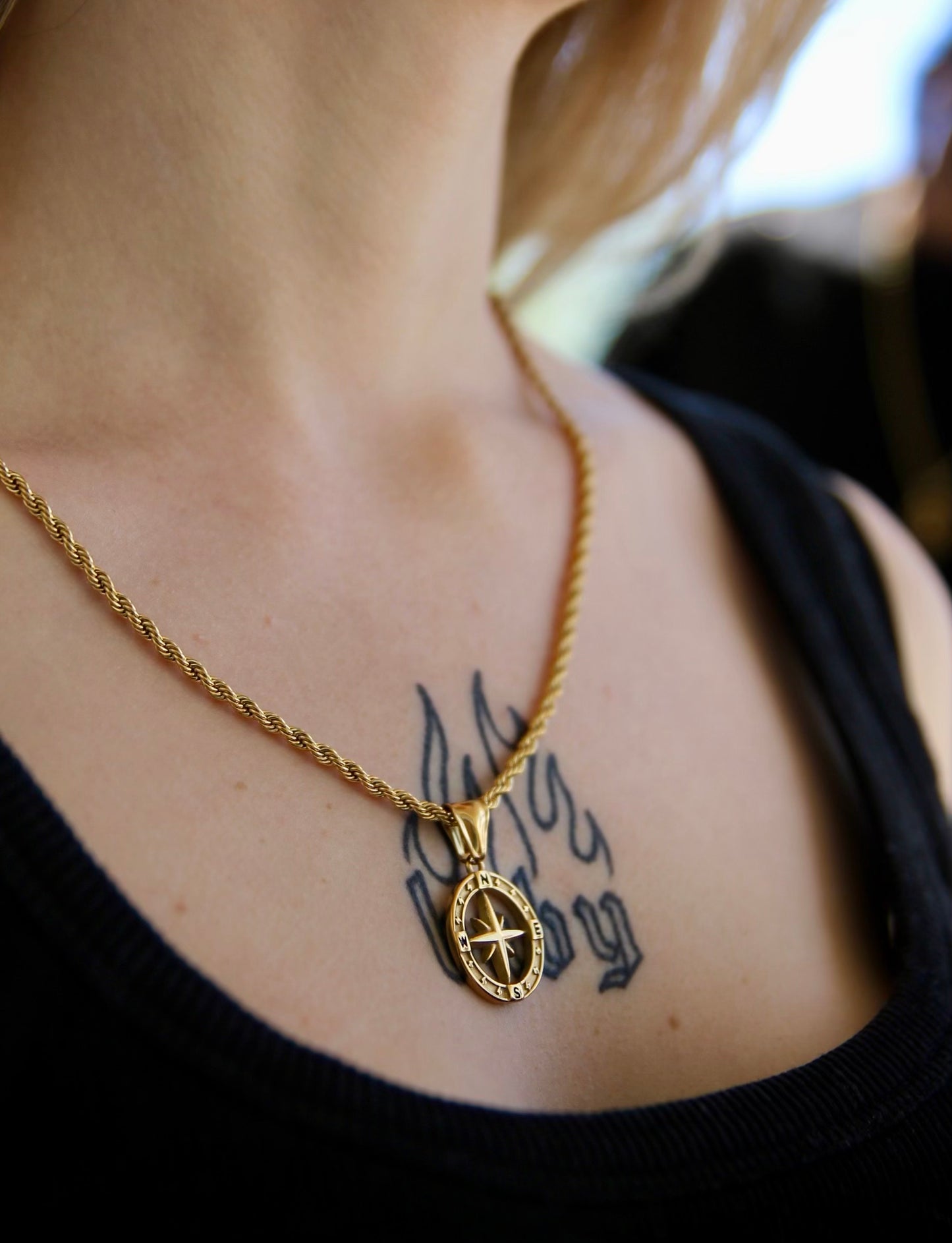 Compass Necklace