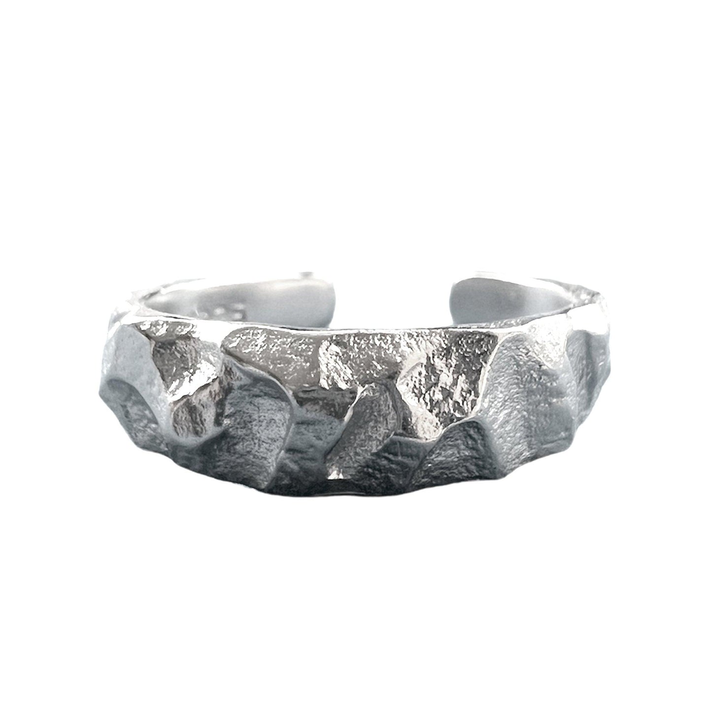 Rock Ring in 925 sterling silver - INTENT JEWELRY